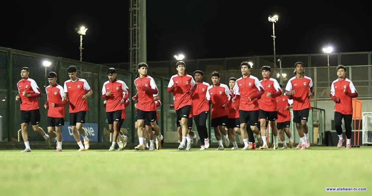 منتخب شباب العراق يجري أول تمريناته في مصر استعداداً لغرب آسيا