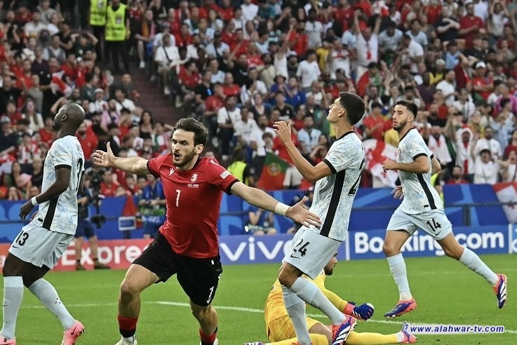 جورجيا تهزم البرتغال وتبلغ ثمن نهائي اليورو