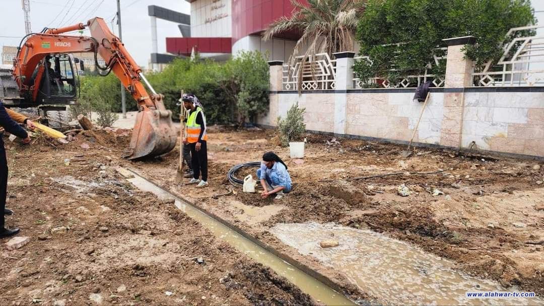 المباشرة بتنفيذ مشروعين خدميين في قضاء الشطرة بذي قار