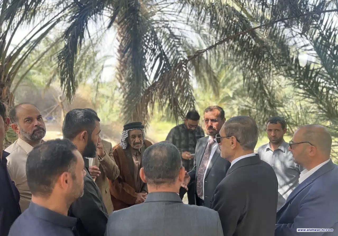 معاون محافظ ذي قار يعلن تخصيص 50 دونم لمحطة معالجة مجاري في كرمة بني سعيد