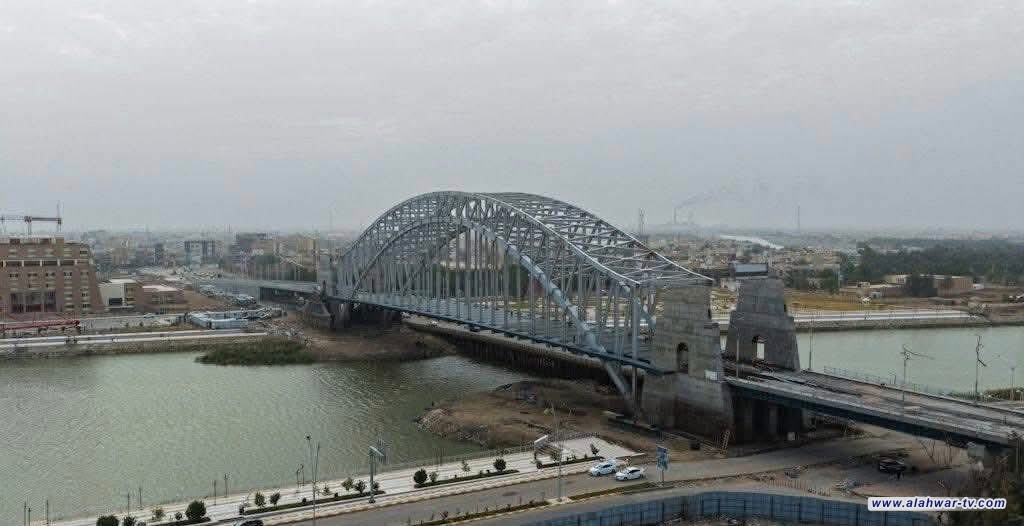 مدير طرق وجسور ذي قار يعلن اقتراب اكتمال جسر شهداء الزيتون المعلق بنسبة 95%