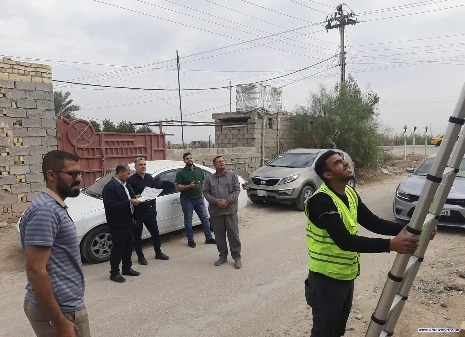 اتصالات ذي قار تعلن استلام خمس كابينات ضوئية في قضاء النصر