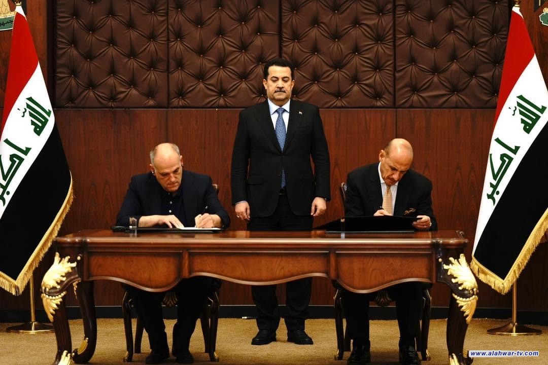 رئيس مجلس الوزراء السيد محمد شياع السوداني يرعى توقيع عقد الشراكة بين الاتحاد العراقي لكرة القدم ورابطة الدوري الإسباني(لاليغا)