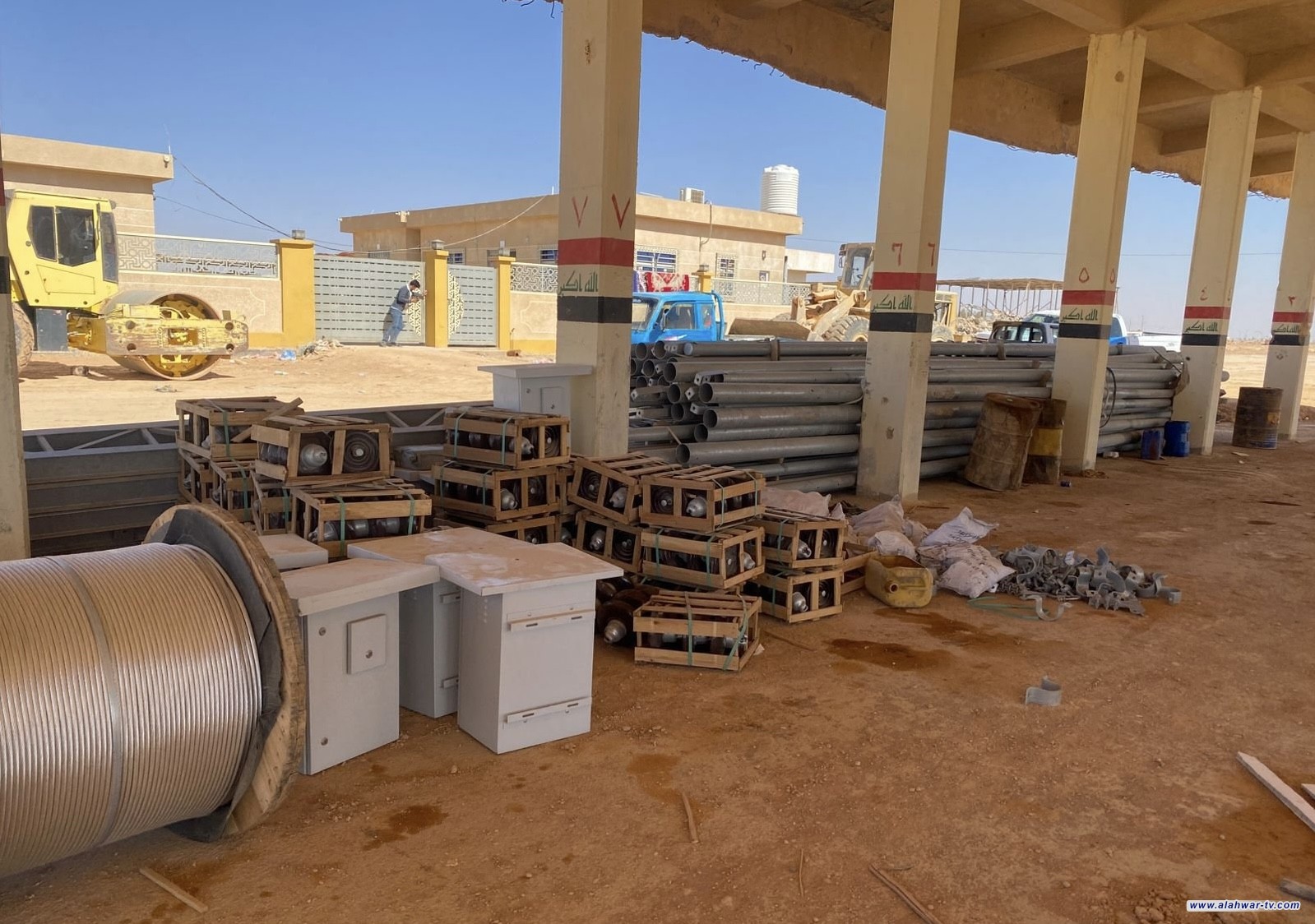 المنافذ توضح تفاصيل أعمال تأهيل وتطوير منفذ الوليد الحدودي