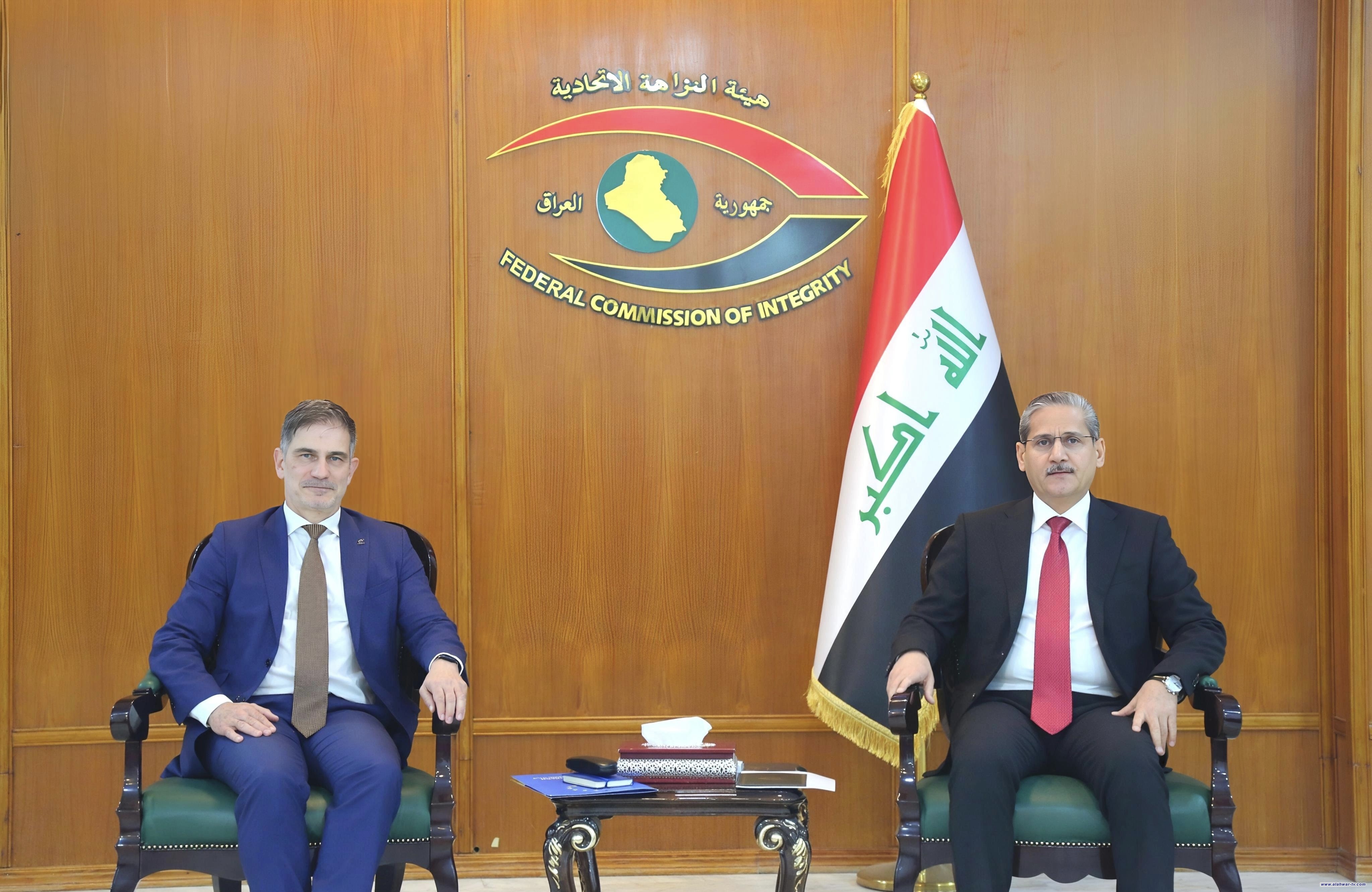 النزاهة والاتحاد الأوروبي يبحثان سبل تعزيز الشراكات ودعم مشاريع مكافحة الفساد