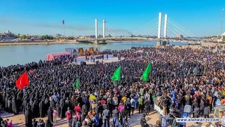 اكثر من ١٦٠ موكبا يشارك باحياء ذكرى شهادة الأمام الكاظم عليه السلام في ذي قار