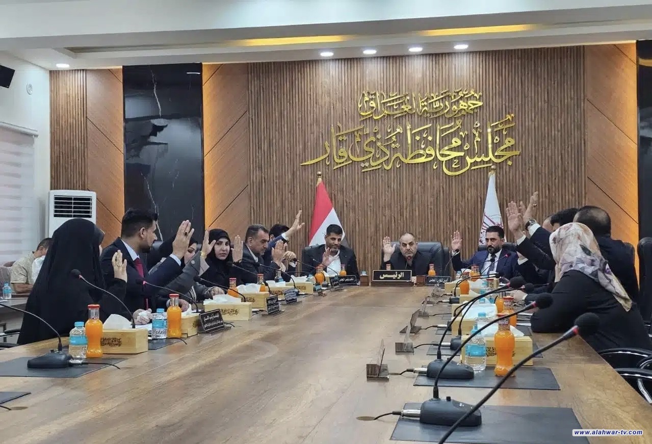 مجلس محافظة ذي قار يصوّت بالأغلبية المطلقة على منع الاستثمار في كورنيش الناصرية ومحيط خطوة الإمام علي (ع