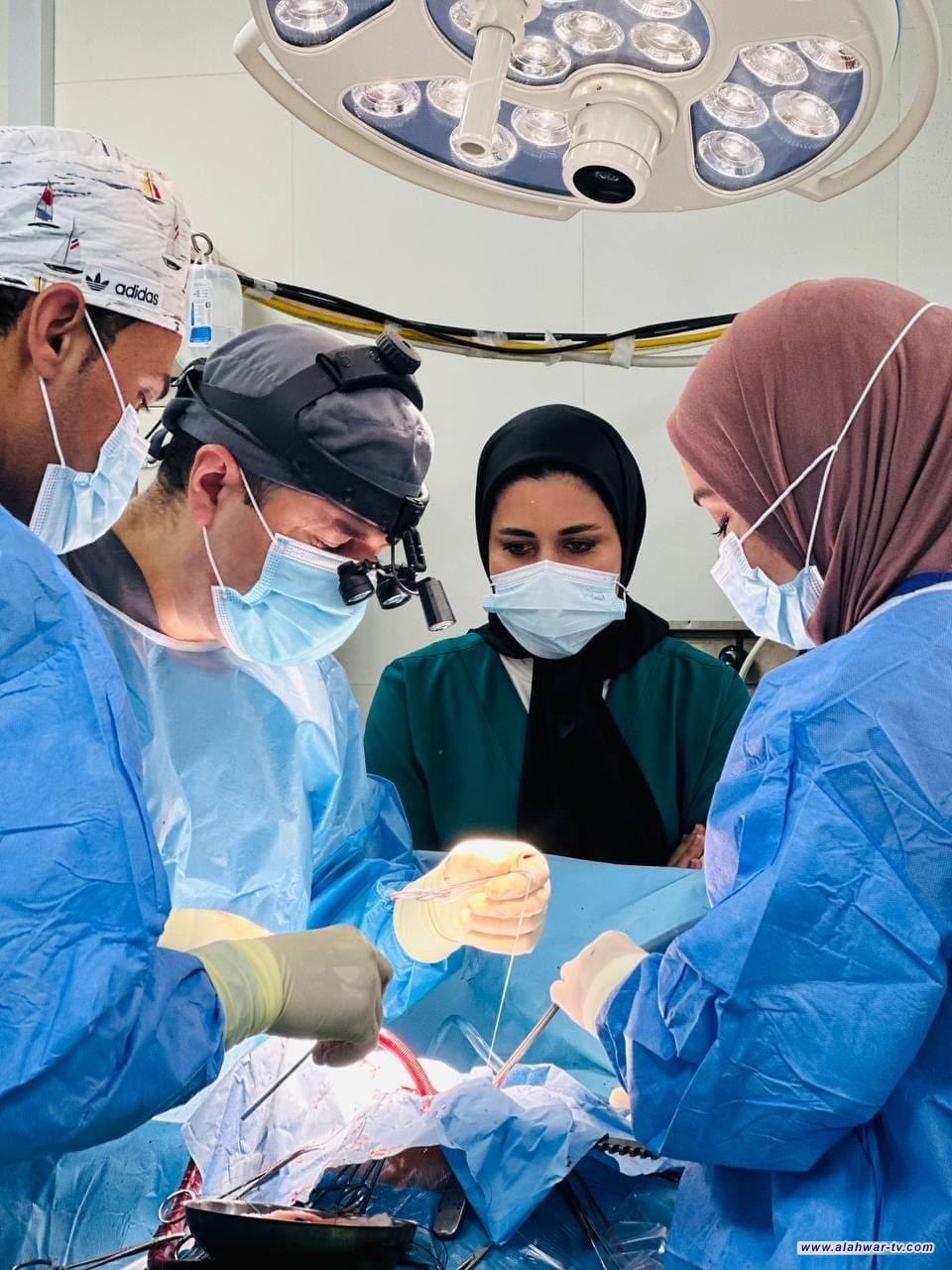 مستشفى الناصرية للقلب يجري( ٥٤٦ )عملية قلب مفتوح وتداخل قسطاري خلال شهر كانون الثاني الماضي