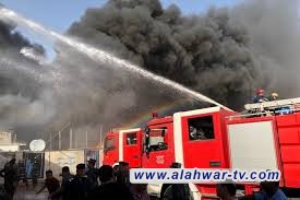 اندلاع حريق داخل مستشفى الفيحاء في البصرة