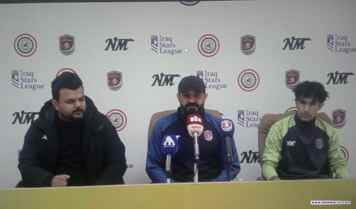 مدرب نفط ميسان: عزمون على تحقيق النقاط الثلاث أمام الطلبة