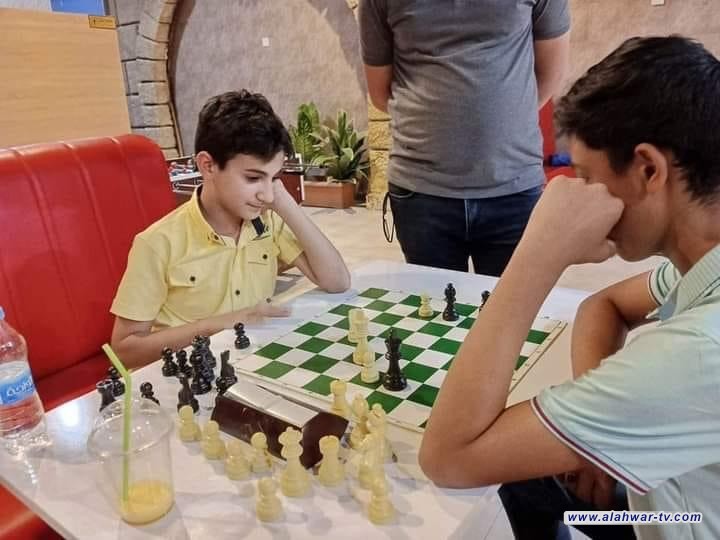 علي أحمد مزهر ......ابن الناصرية يحرز المركز الأول(فئة 14عام) بالشطرنج