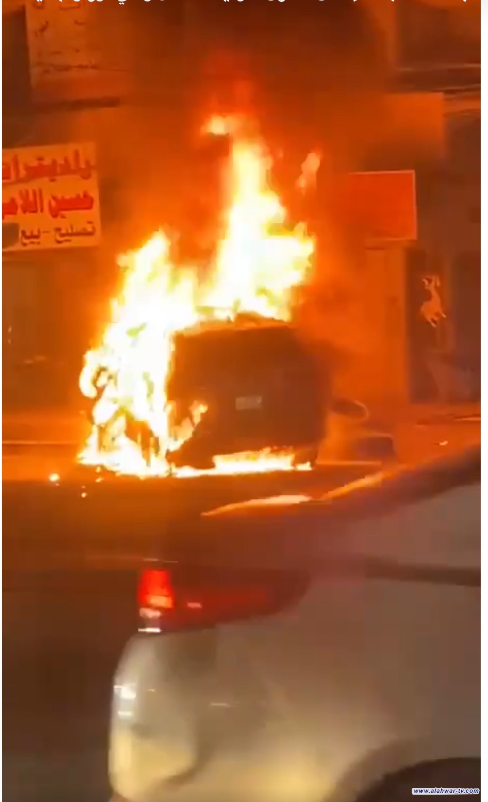 على خلفية استهداف العجلة.. إغلاق الطرق المؤدية للمشتل وحي أور والبلديات