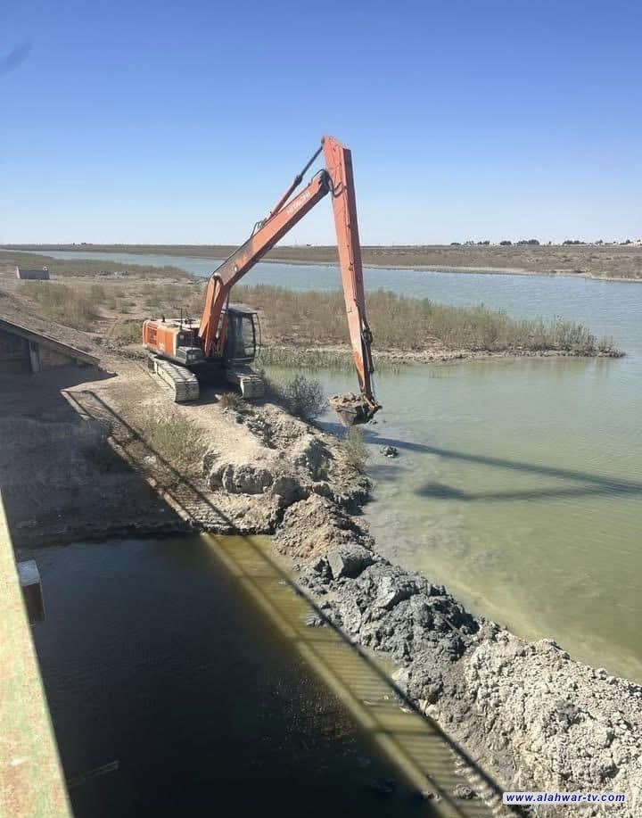 تحرك للموارد المائية في ذي قار لوقف الجريان العكسي من الأهوار إلى الفرات