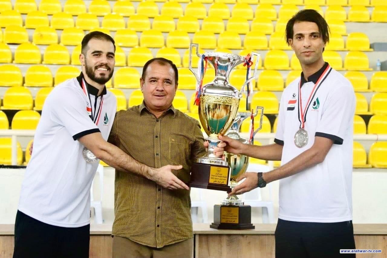 نفط ذي قار يكتفي بوصافة دوري الشركات بقدم الصالات