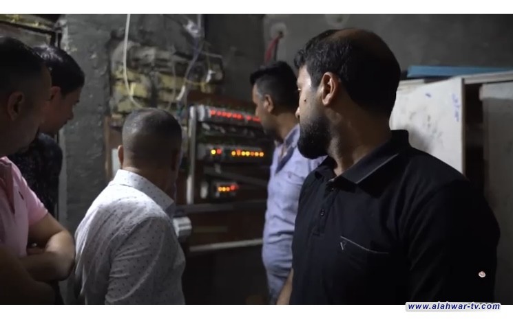 قائممقام قضاء الناصرية السيد منير طاهر البكاء ، يطلع ميدانيًا على متابعة عمل المولدات بمدينة الناصرية