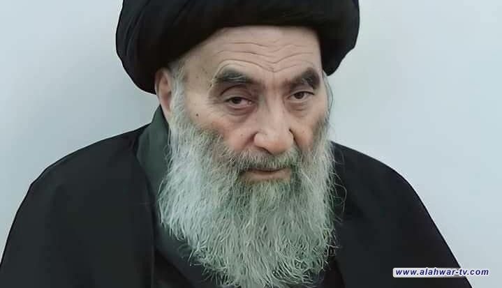 الإمام السيستاني يعزي الشعب الإيراني باستشهاد السيد الخامنئي