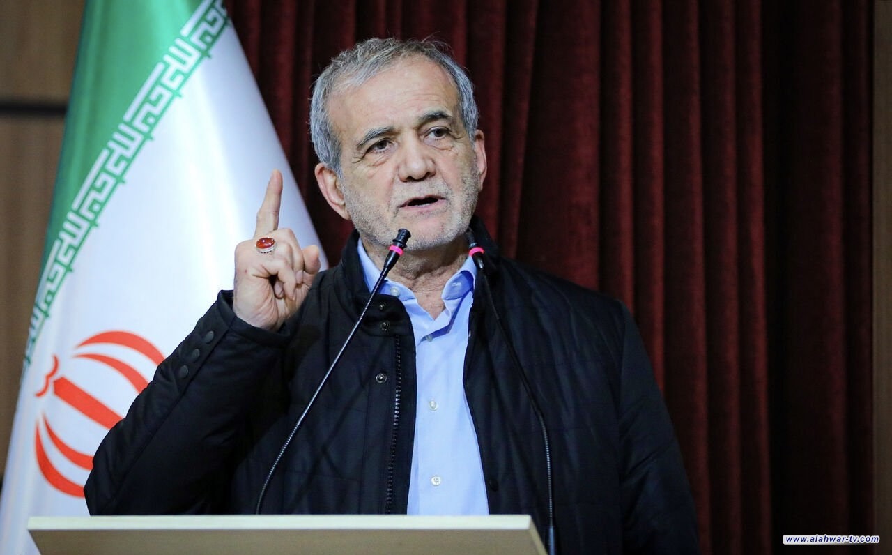 بزشكيان: استشهاد السيد الخامنئي هو إعلان حرب واضح ضد المسلمين