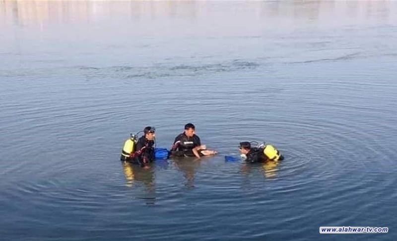 انتشال جثتي شقيقين يبلغان من العمر 13 و 10 أعوام قضيا غرقا في نهر الفرات بناحية الفضلية جنوب الناصرية