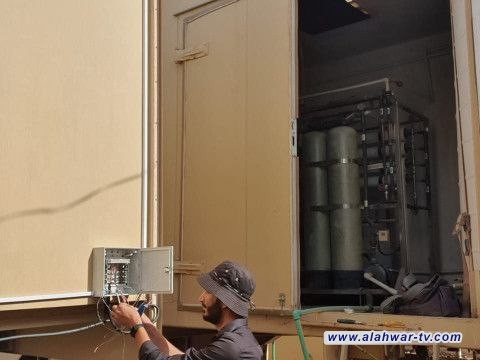 العتبة الحسينية المقدسة تكمل تنصيب بدالة سلكية في مجمع الشهيد ابو مهدي المهندس الطبي