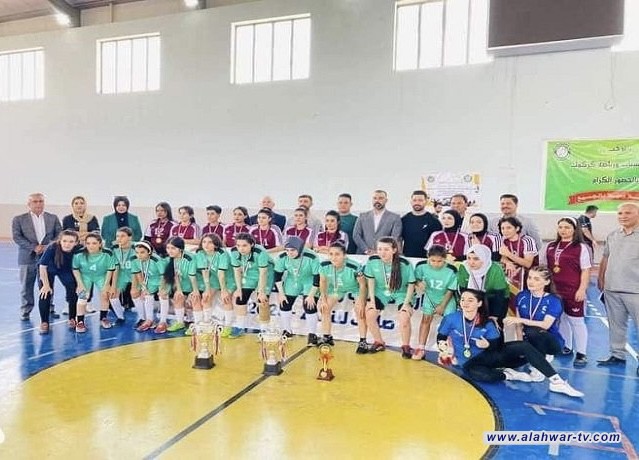 سيدات كركوك للصالات يفزن بكأس بطولة وزارة الشباب والرياضة