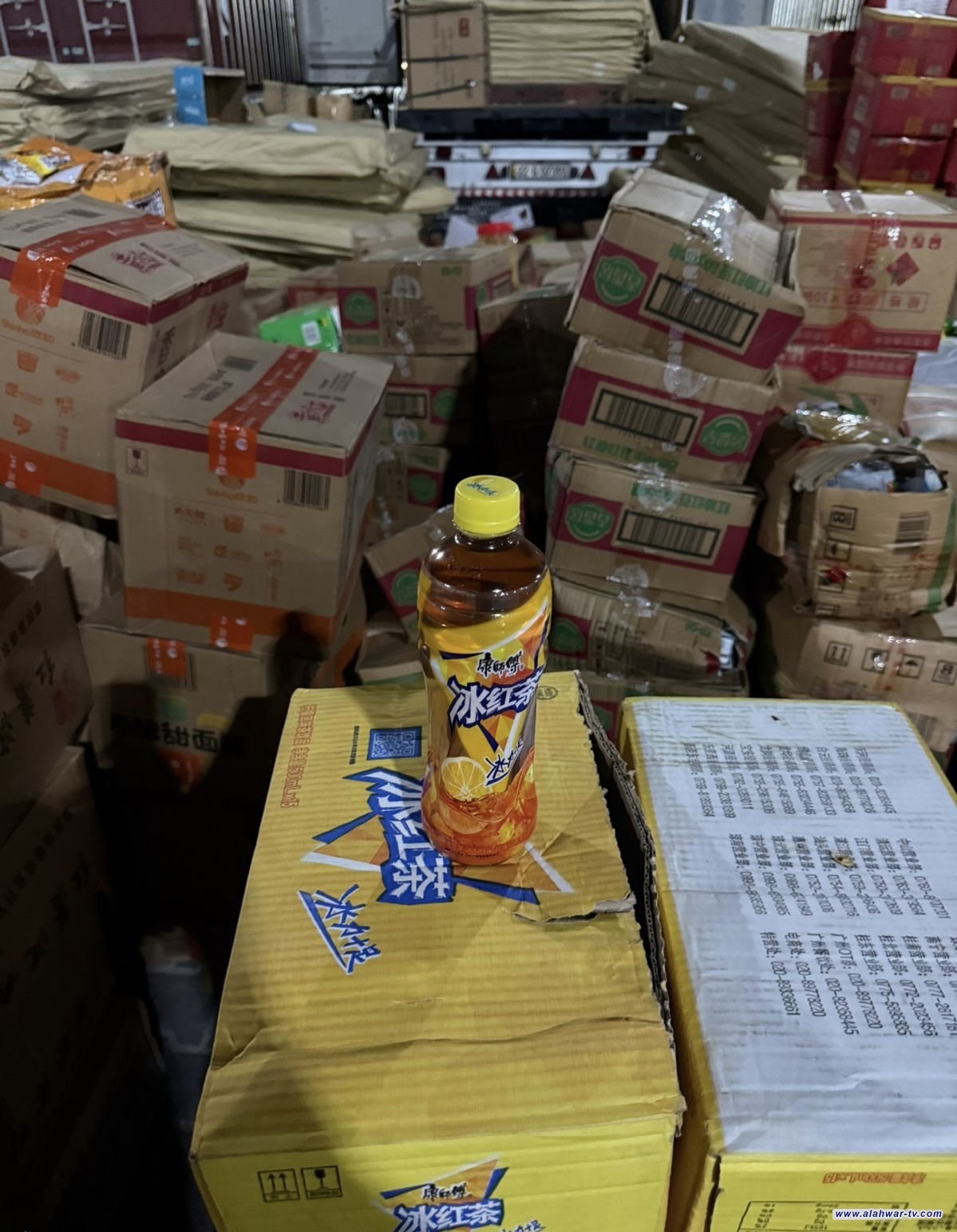 ضبط مواد مستوردة من دون موافقات أصولية في ميناء أم قصر اليوم, 10:19