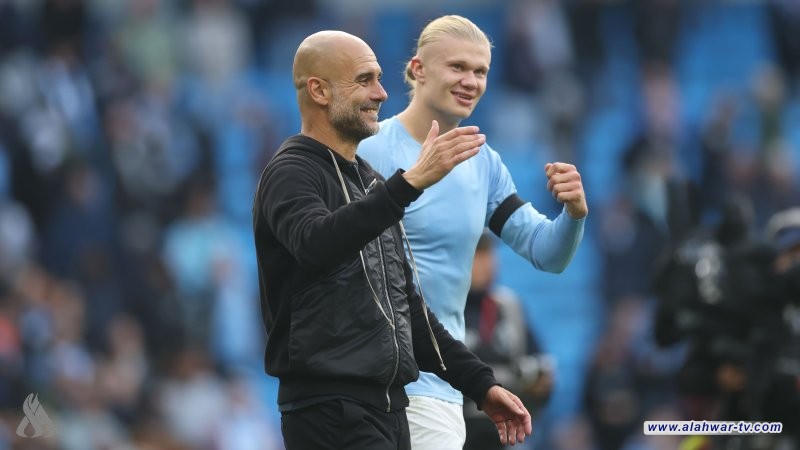 غوارديولا: هالاند مثل ميسي ورونالدو