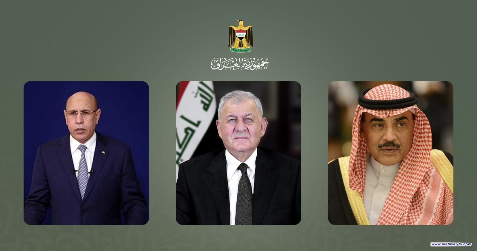 رئيس الجمهورية يبحث مع ولي عهد الكويت والرئيس الموريتاني تطورات الأوضاع الإقليمية