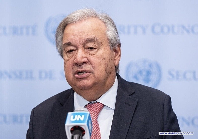 غوتيريش: العالم يجب ألا يخشى ردود أفعال (إسرائيل)