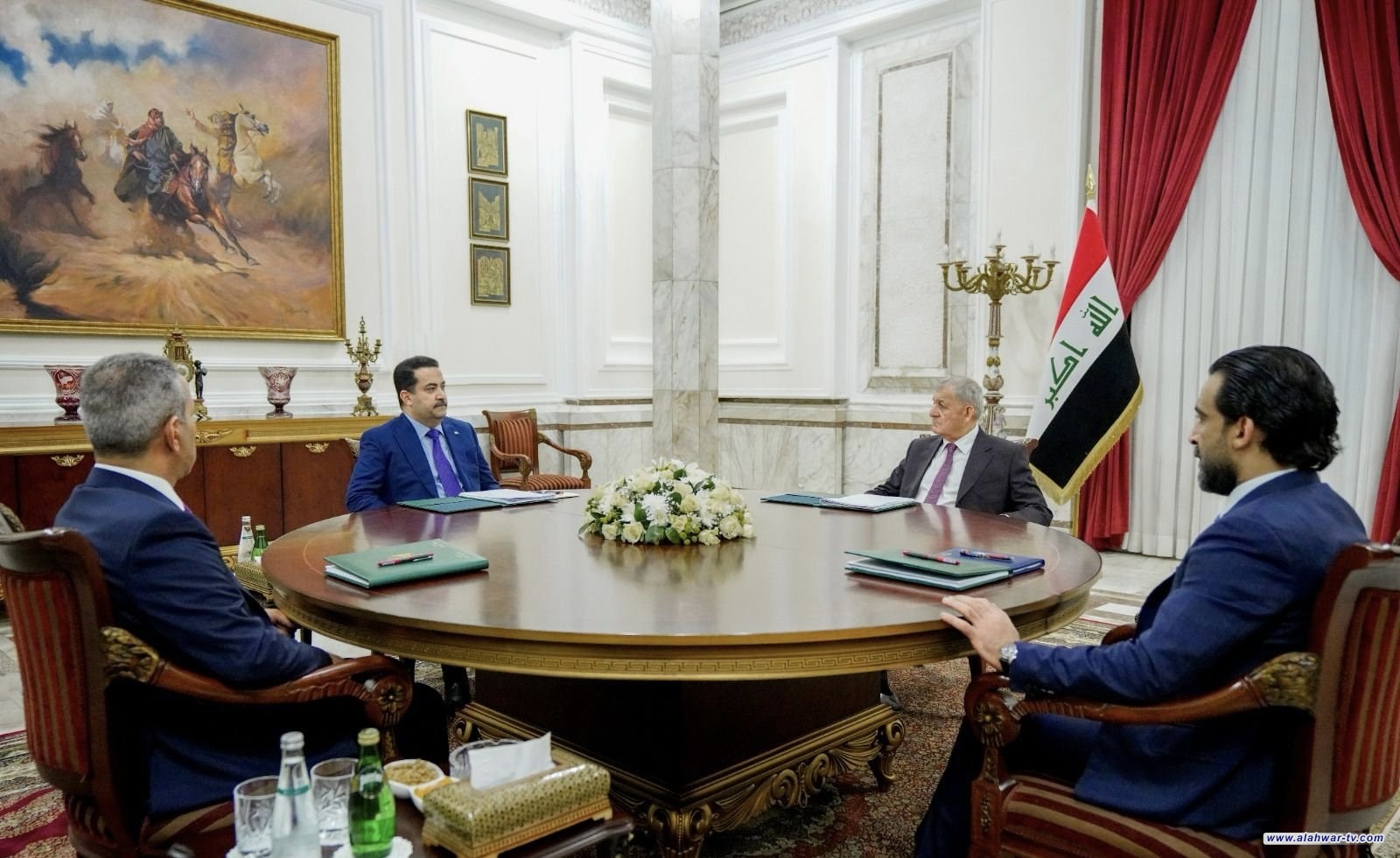 الرئاسات الاربع تعقد اجتماعا