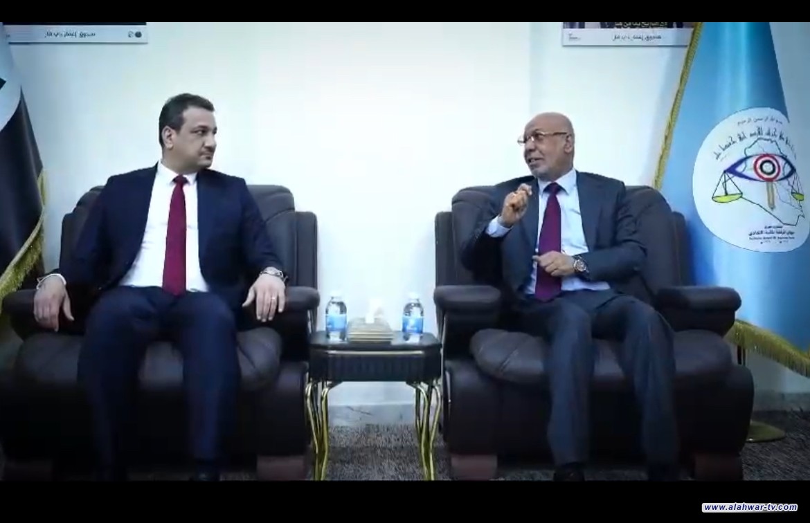 الغزي يستقبل رئيس ديوان الرقابة المالية الاتحادي ويقدم حزمة من المقترحات