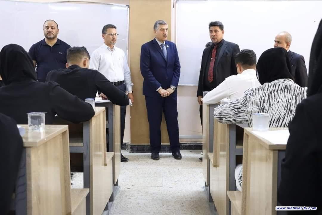 انطلاق الامتحانات التنافسية للطلبة المتقدمين للدراسات العليا في جامعة ذي قار