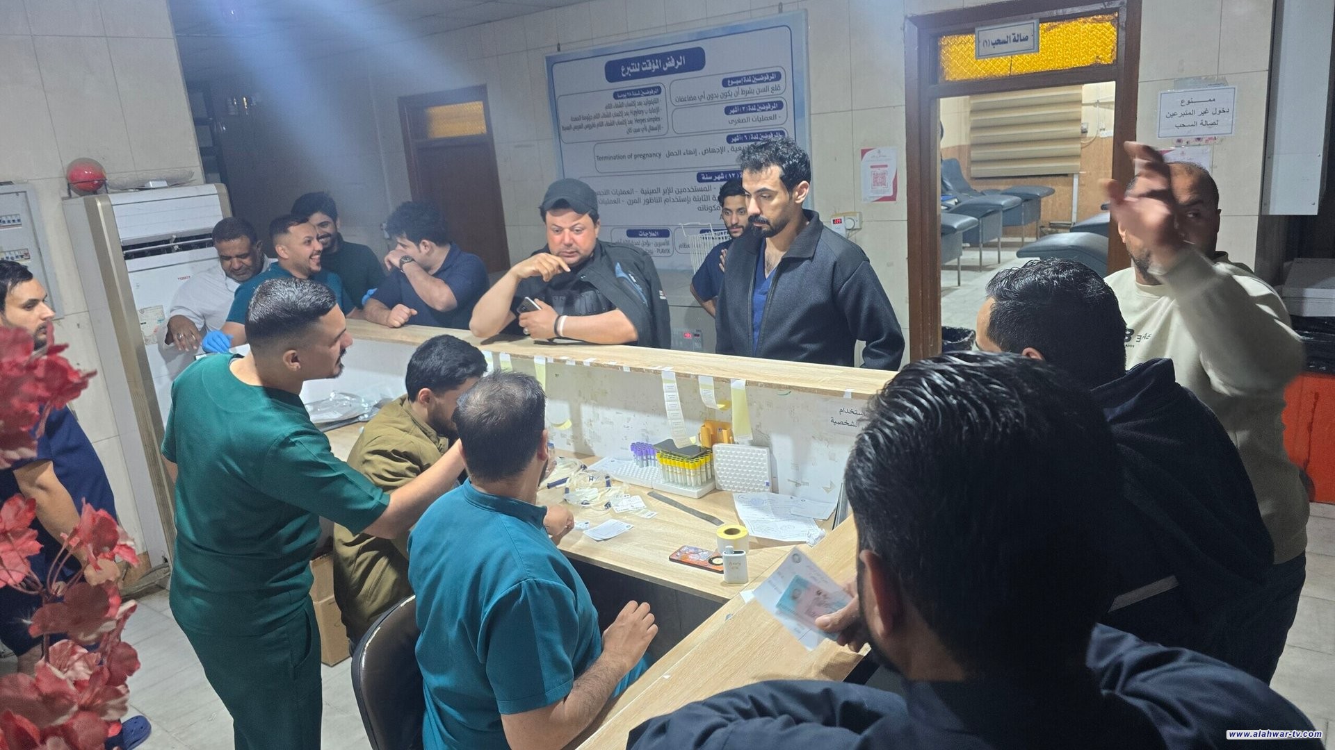 الناصرية تستعد للطوارئ.. حملة للتبرع بالدم وإقبال واسع من الأهالي