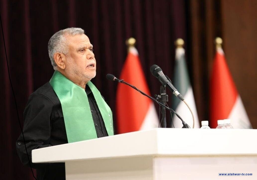 العامري: ما يجري في سوريا مشروع أمريكي صهيوني والأتراك الطرف الأضعف فيه