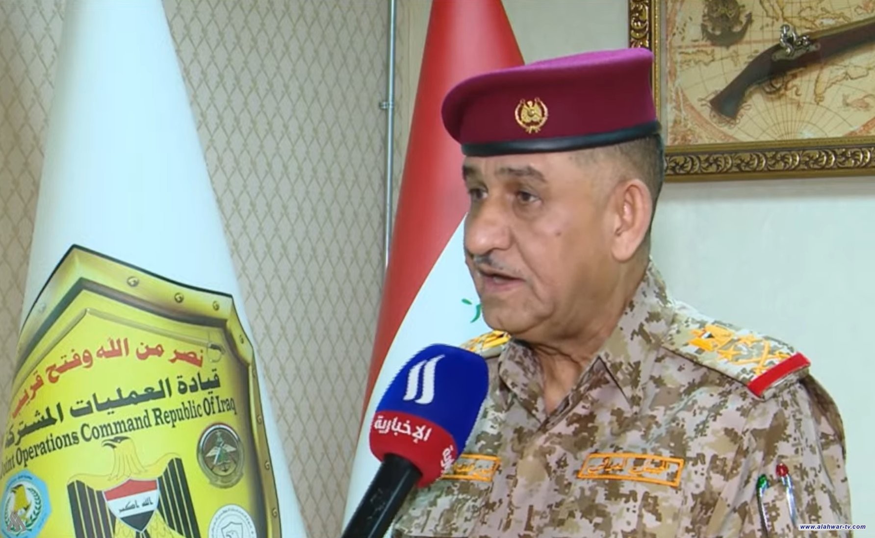 العمليات المشتركة: تقديم مذكرة احتجاج للتحالف الدولي حول إنزال النجف ولن نسمح بتواجد أية قوة تعبث بأمن العراق