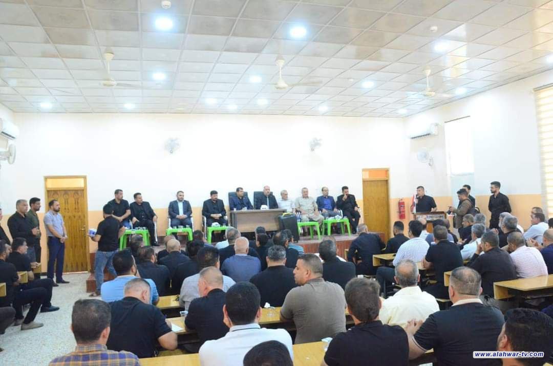 الخفاجي يحضر اجتماع الهيئات التعليمية والتدريسية  لمناقشة الواقع التربوي في قضاء الغراف.