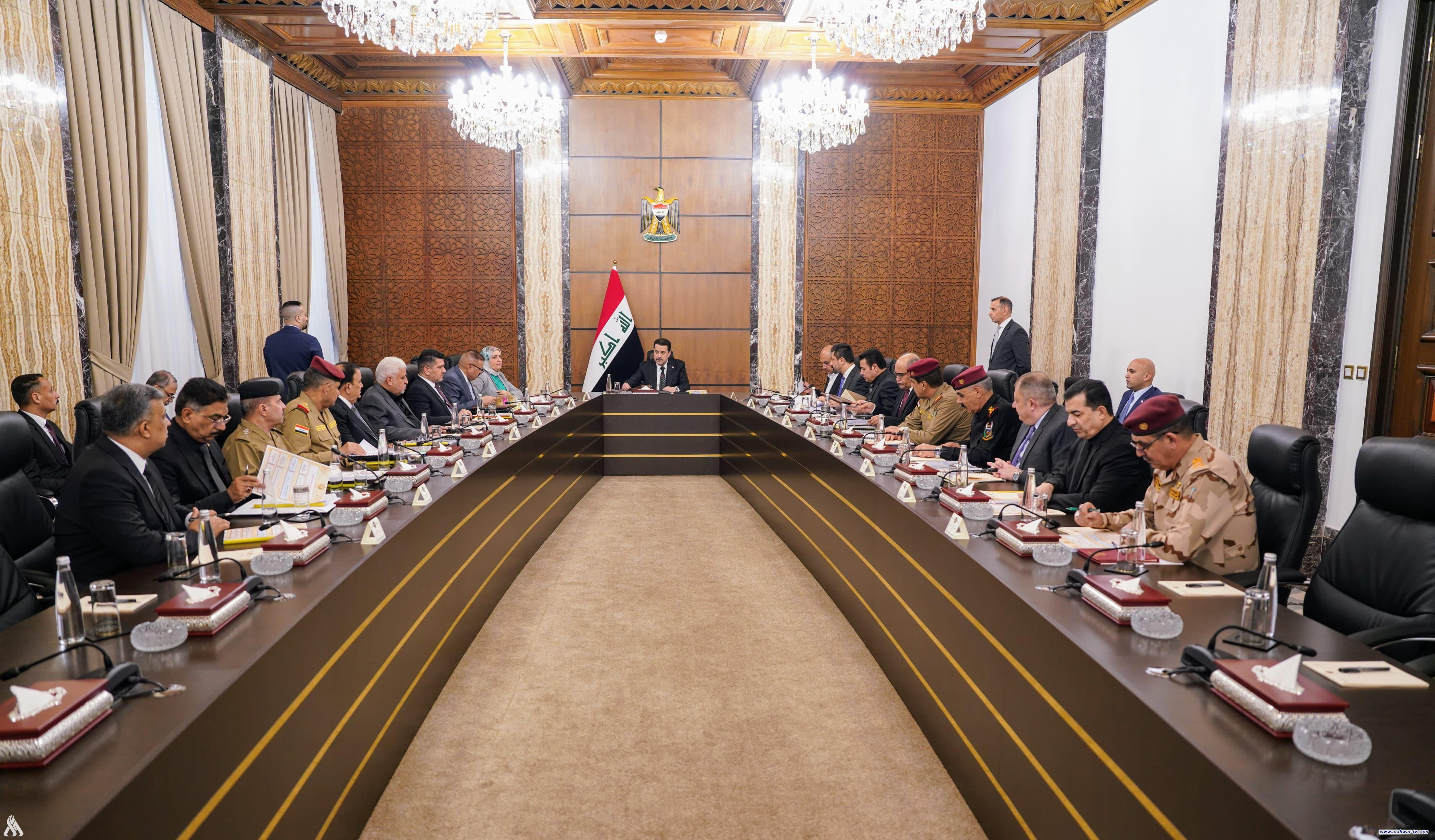 القائد العام يترأس اجتماعاً للمجلس الوزاري للأمن الوطني