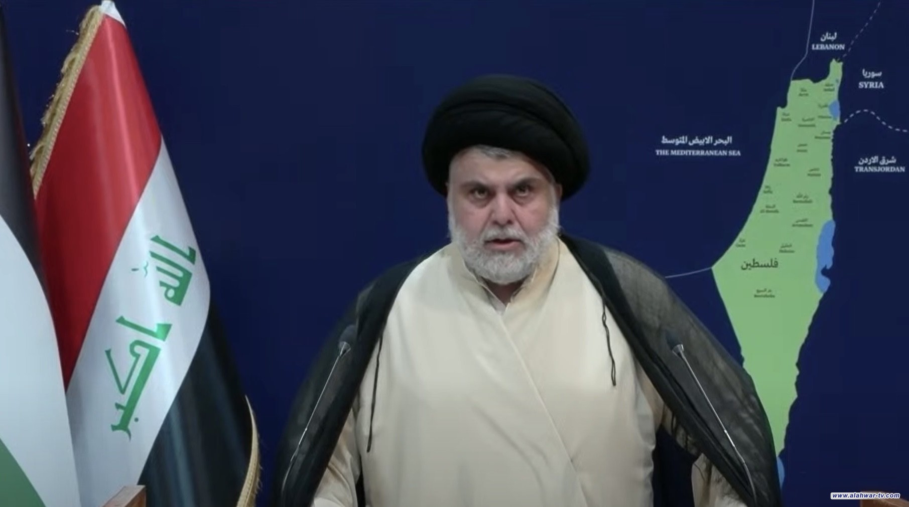 السيد الصدر يشكر الدول المعترفة بدولة فلسطين وخاصة إسبانيا