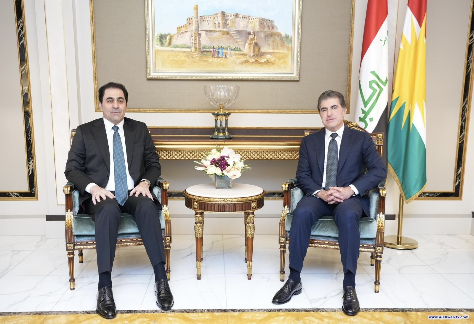 المندلاوي يؤكد لبارزاني أهمية توحيد الجهود لدعم مسار الإصلاح الإداري والمالي