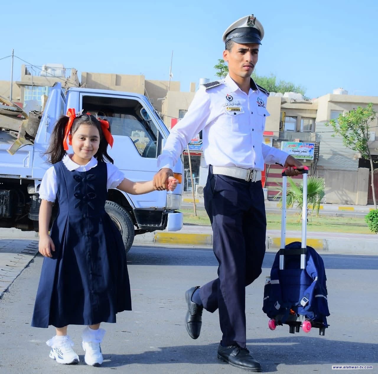 استنفار مروري في ذي قار مع بدء العام الدراسي لتأمين الطلبة