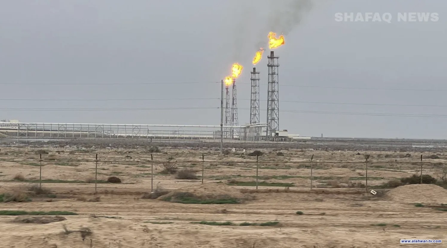 خبراء نفط إيطاليون وبريطانيون يغادرون البصرة براً