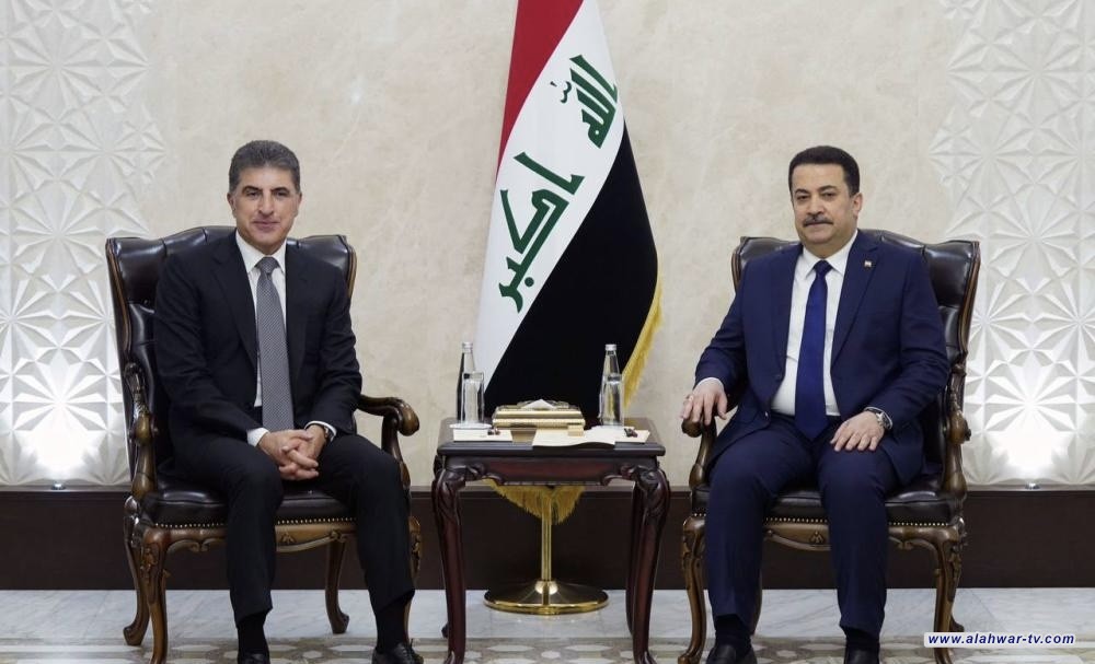 السوداني وبارزاني يؤكدان على رفض ان تكون الأراضي العراقية منطلقا لمهاجمة دول الجوار