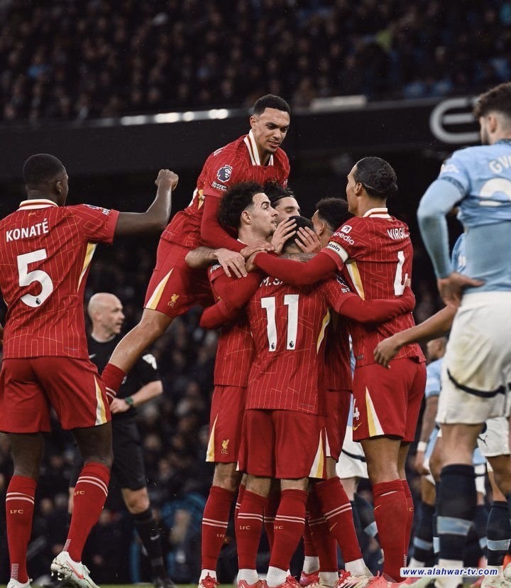 ليفربول يعزز صدارته في البريميرليغ ويزيد من جراح السيتي