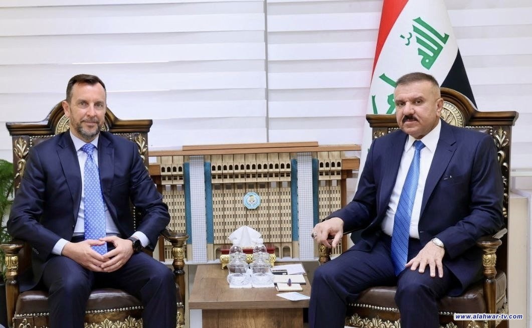 وزير الداخلية يبحث مع السفير الإيطالي تعزيز التعاون الثنائي