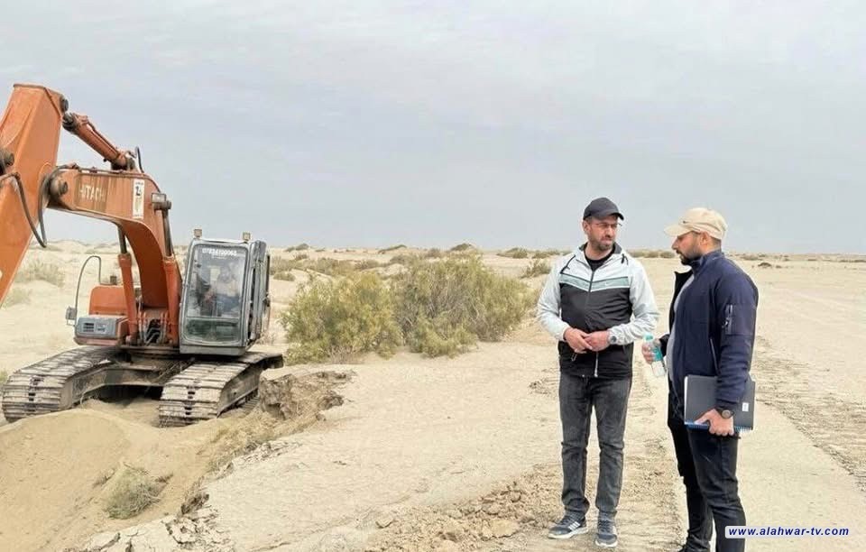 ذي قار تكشف عن إنجاز 10% من مشروع معالجة الكثبان الرملية