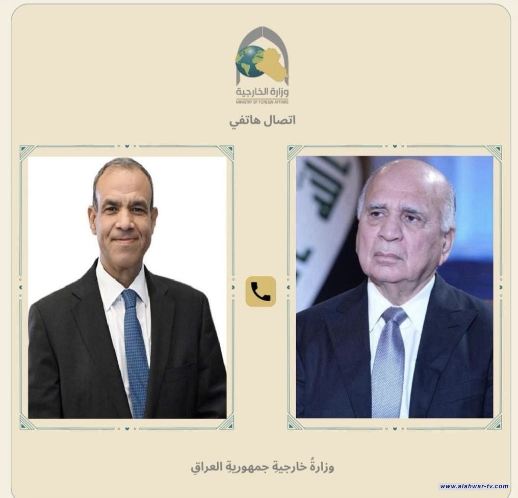 وزير الخارجية ونظيره المصري يؤكدان أهمية تكثيف الجهود لوقف إطلاق النار في المنطقة