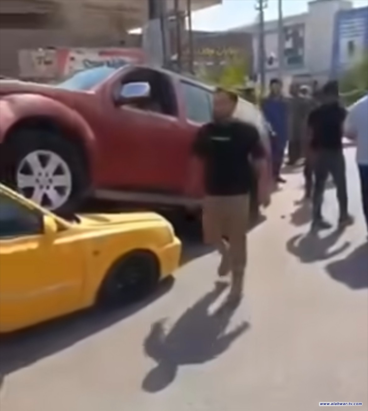 حادث سير في تقاطع الشيباني وسط الناصرية يخلف إصابات