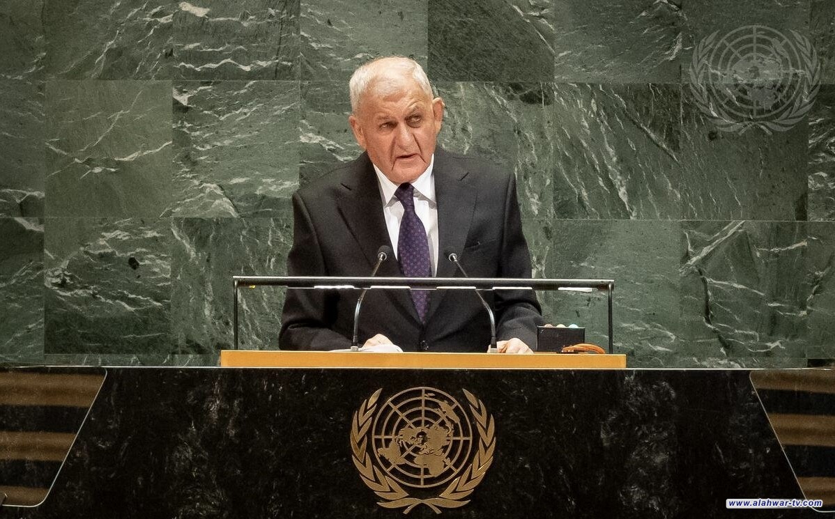 رئيس الجمهورية: العراق يستعيد دوره الدولي ويؤكد دعمه للسلام