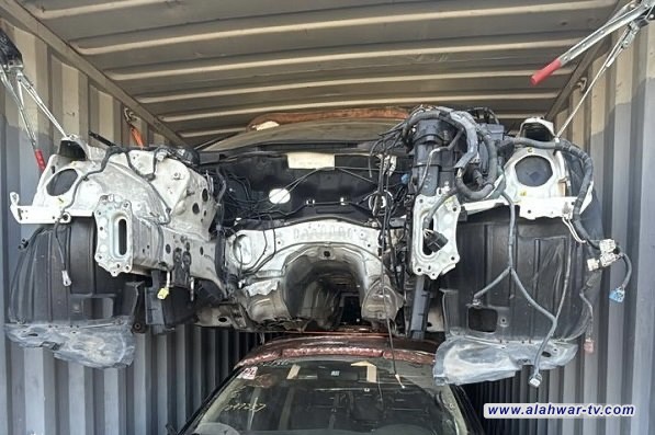 ضبط 15 عجلة مفككة الأجزاء في منفذ ميناء أم قصر الشمالي