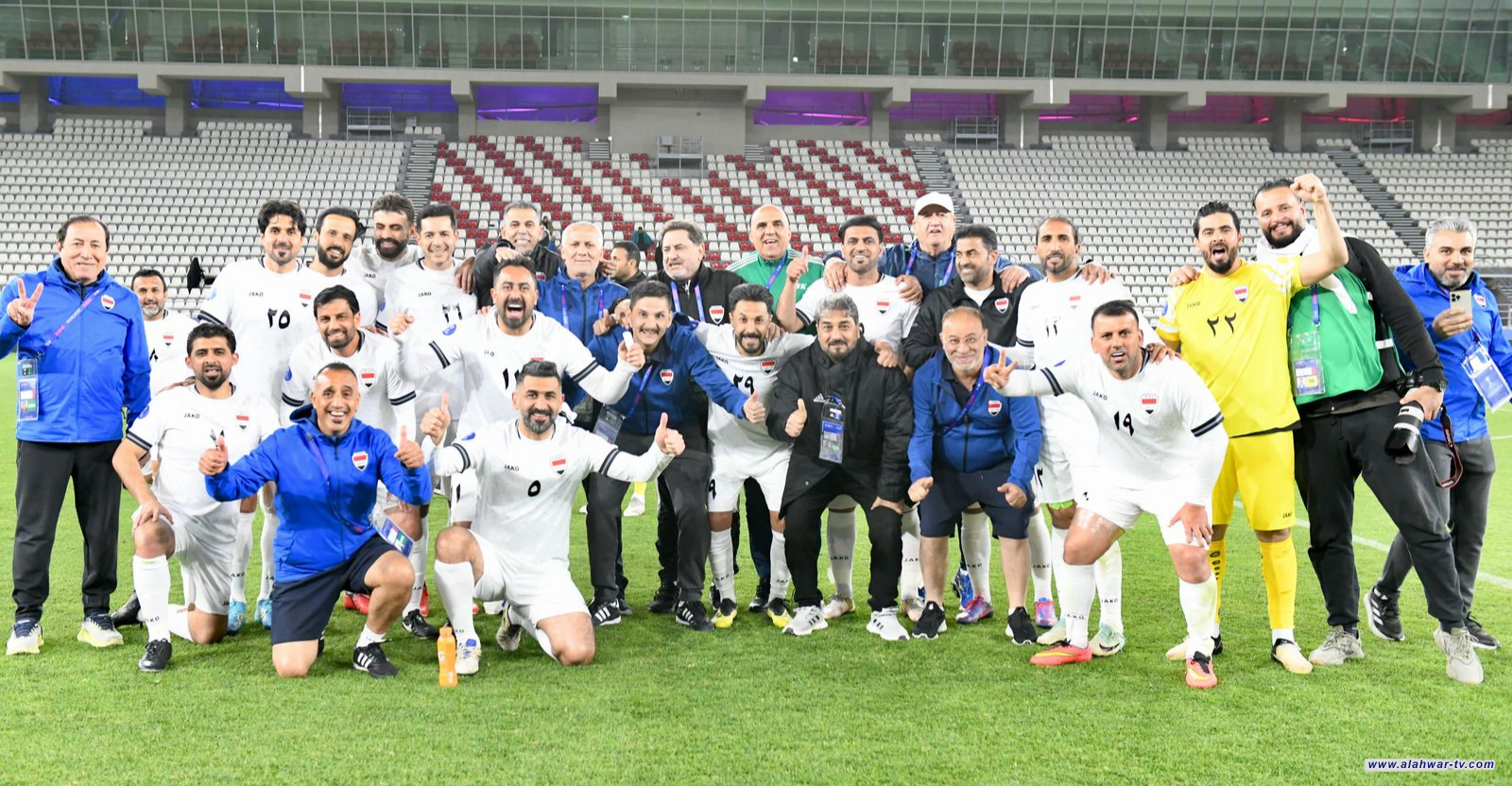 العراق يهزم قطر ويضرب موعدا مع عُمان في نهائي خليجي قدامى اللاعبين
