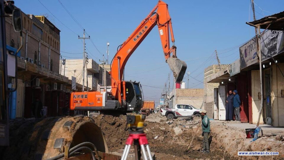 صندوق اعمار ذي قار: تصاعد نسب الإنجاز في مشروع إنشاء شوارع متكاملة البنى التحتية في البطحاء